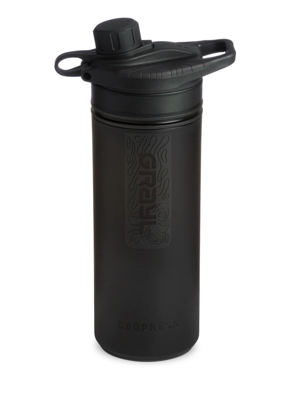Grayl | 24oz GeoPress® Purifier Travel Water Bottle with Carry Handle